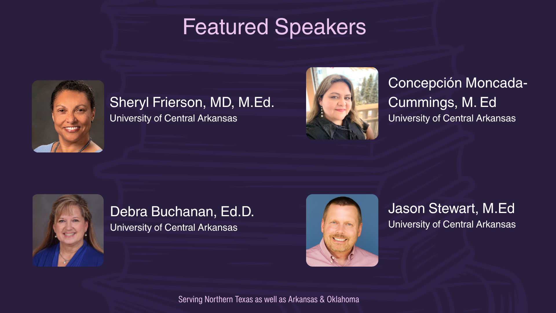 2026 Arkansas Regional Dyslexia Conference speakers
